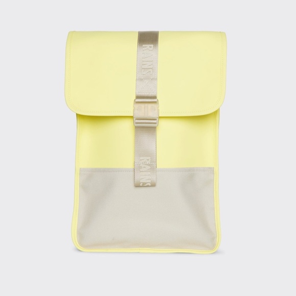 Rains Handbags - RAINS Trail Backpack Mini in Straw